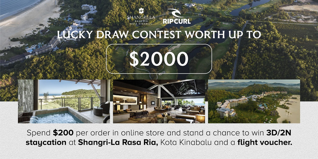 Enter Rip Curl's Lucky Draw Contest