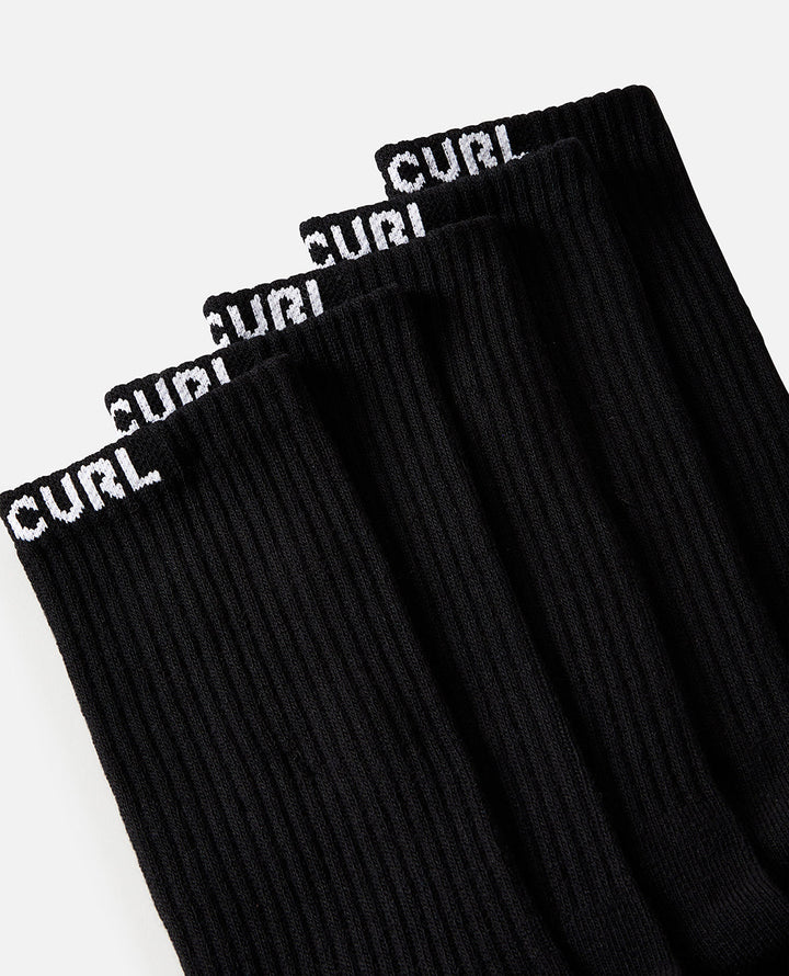 Rip Curl Men Brand Crew Sock 5-Pk 007MSO