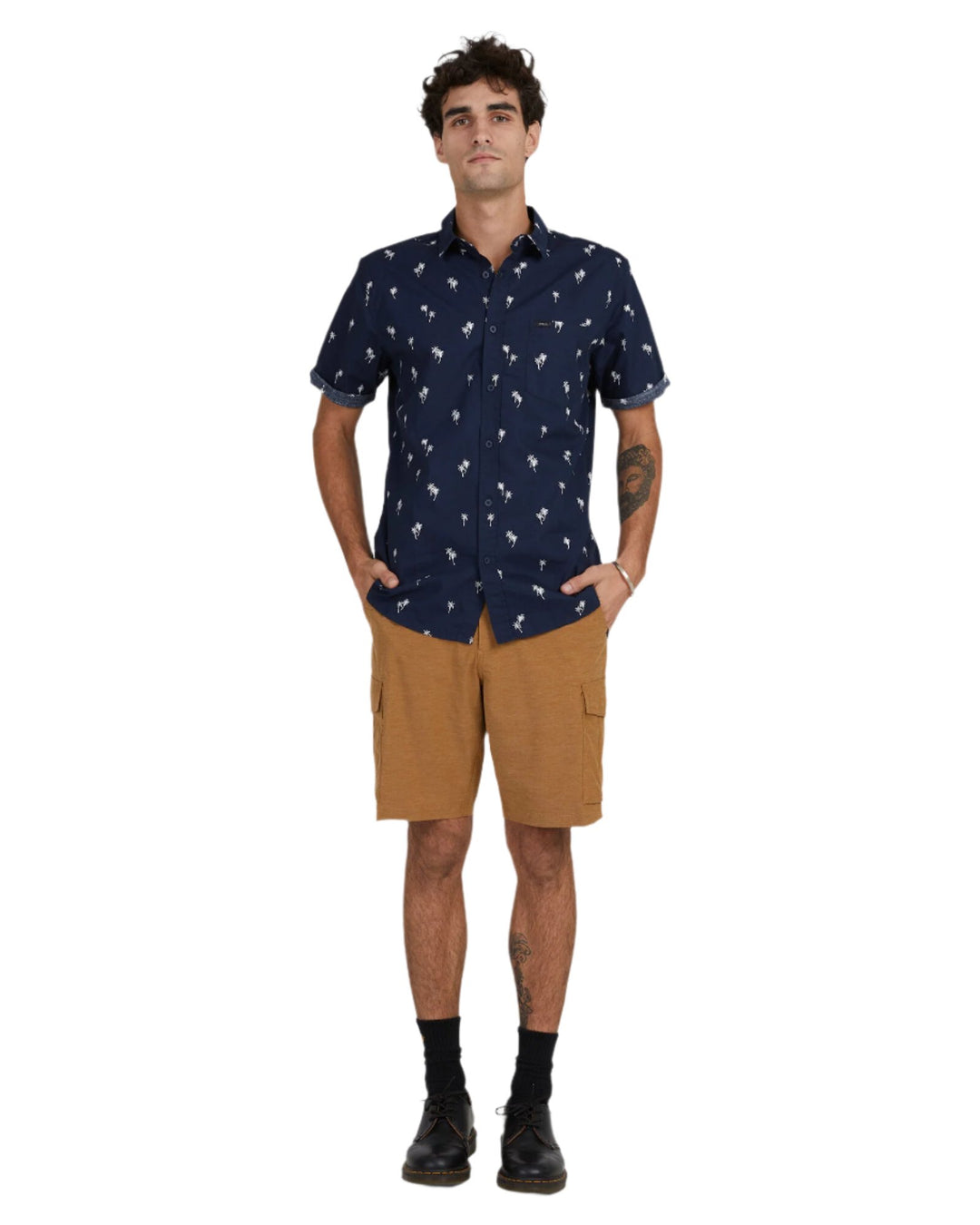 Rip Curl Men Paradise Palms S/S Shirt 00EMSH