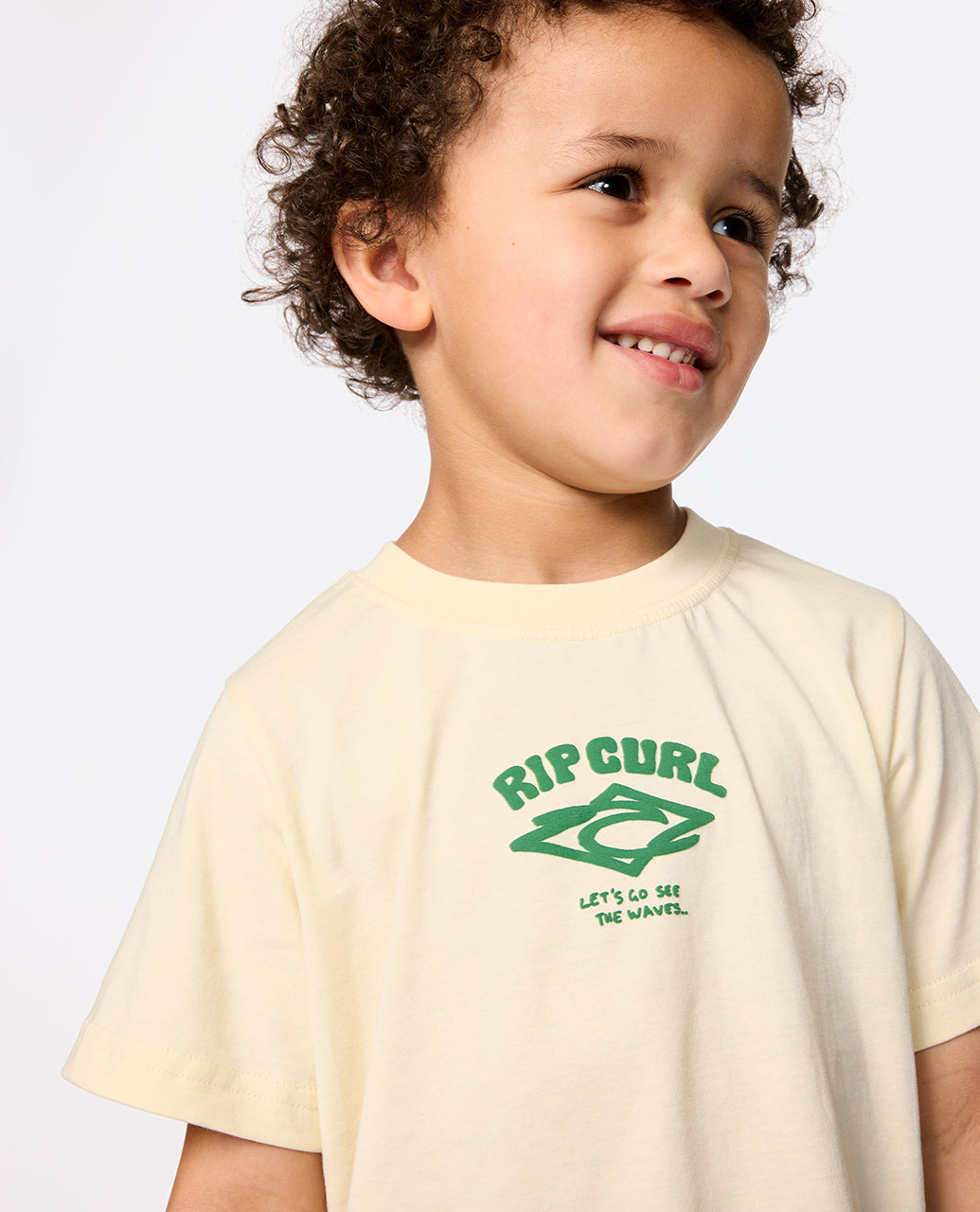 Rip Curl Boy Wave Dayz Logo Tee -Boy 02DTTE