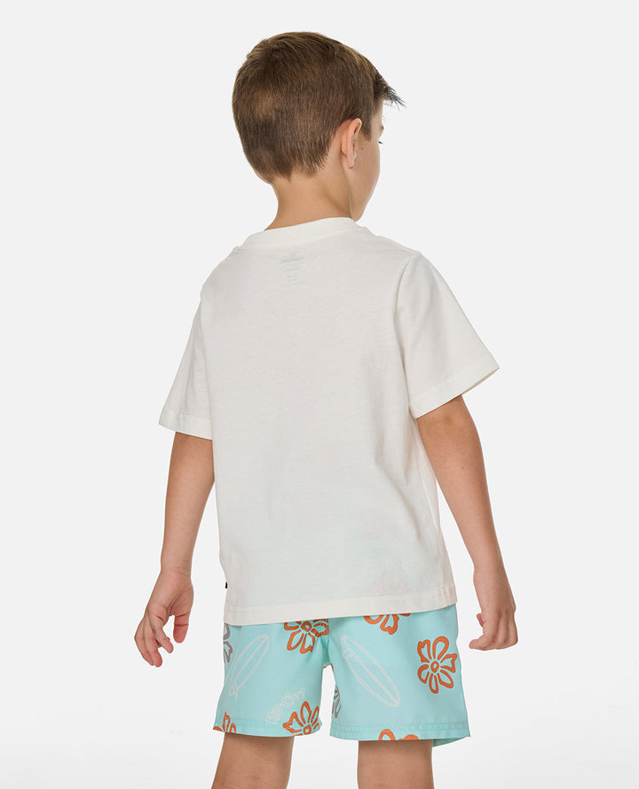 Rip Curl Boy Ride The Wave Logo Tee - Boy 02TTTE