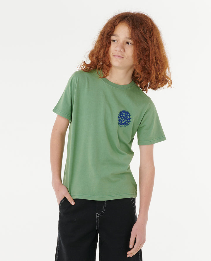 Rip Curl Boy Wetsuit Icon Tee -Kids 049BTE