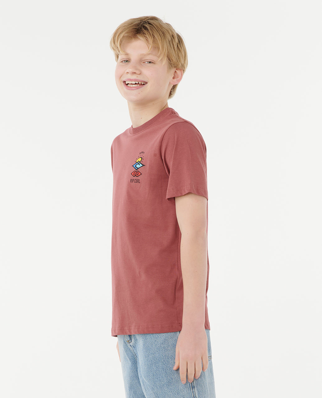 Rip Curl Boy Search Icon Tee -Boy 04ABTE