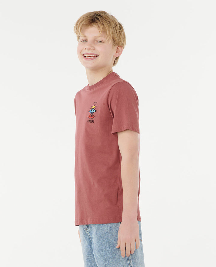 Rip Curl Boy Search Icon Tee -Boy 04ABTE