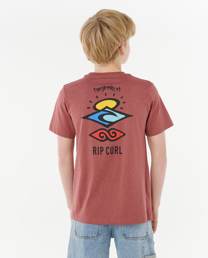 Rip Curl Boy Search Icon Tee -Boy 04ABTE