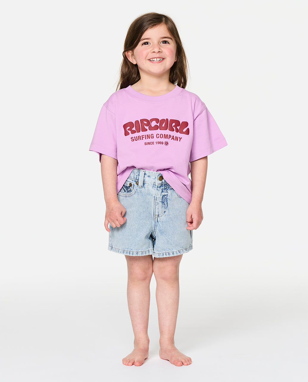 Rip Curl Girl Surf Puff Relaxed Tee Girl 04EJTE