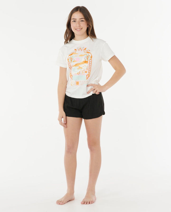 Rip Curl Girl Sunset Skies Art Tee - Girl 050GTE