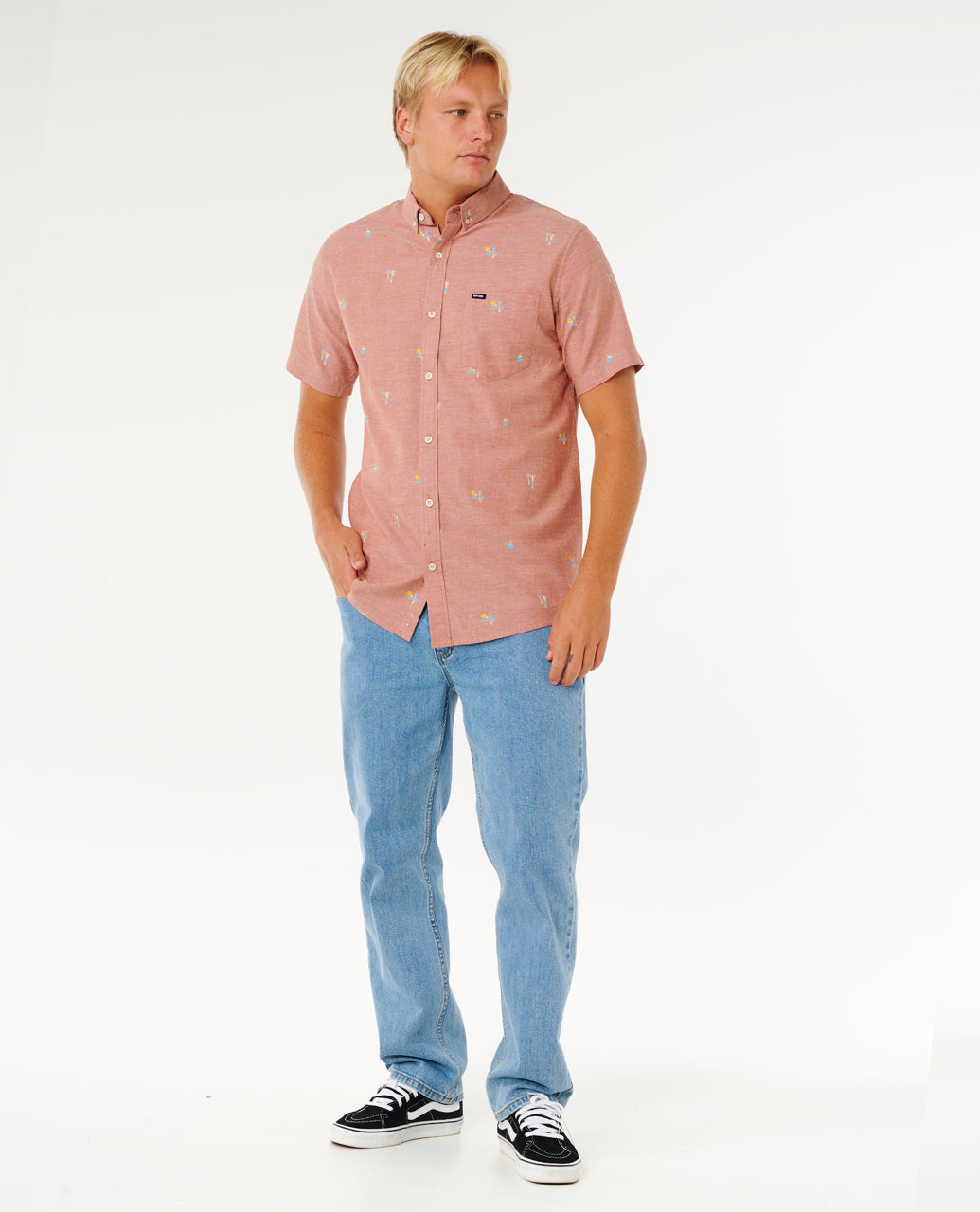 Rip Curl Men Skelly Breach S/S Shirt 05XMSH