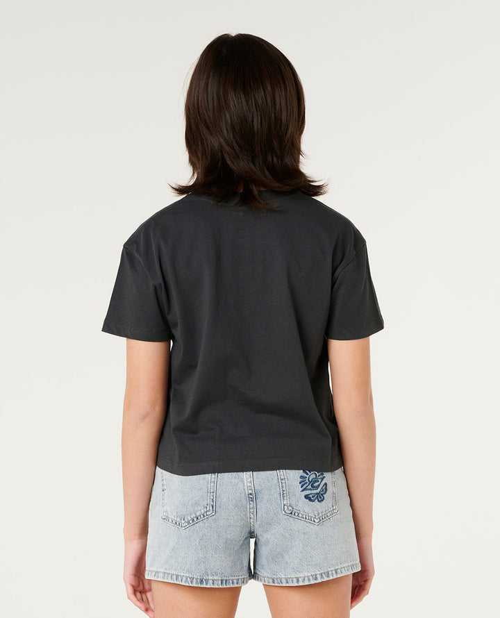 Rip Curl Girl Tropical Dawn Crop Tee- Girl 06QGTE