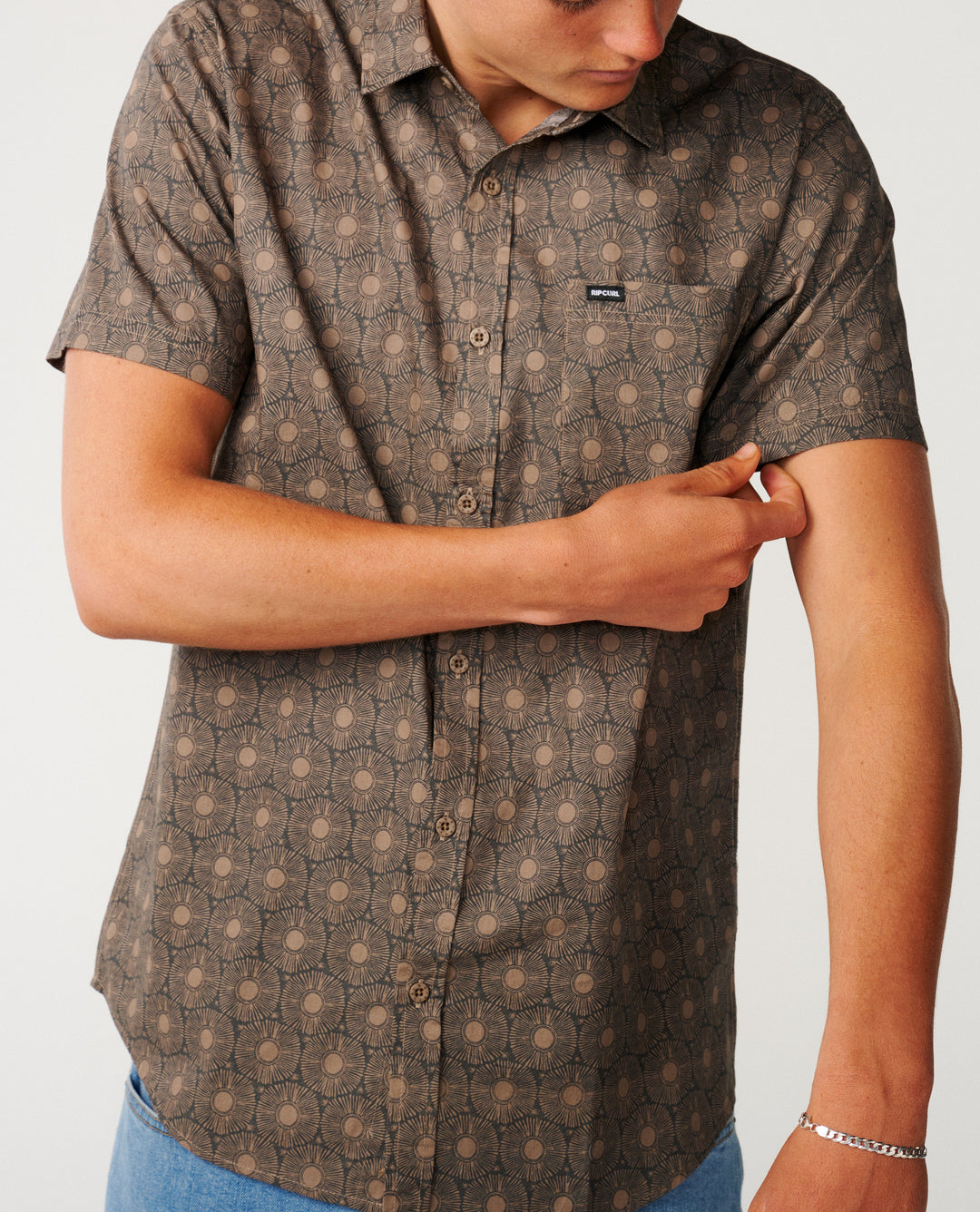 Rip Curl Men Hypno Micro S/S Shirt 077MSH