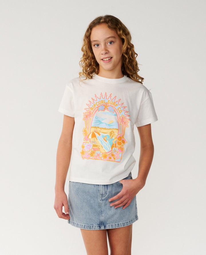 Rip Curl Girl Costa Del Sol Band Tee Girl 07BGTE