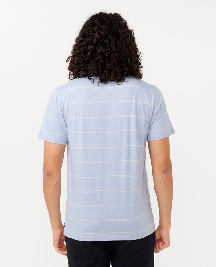 Rip Curl Men Plain Stripe Tee 0BSMTE