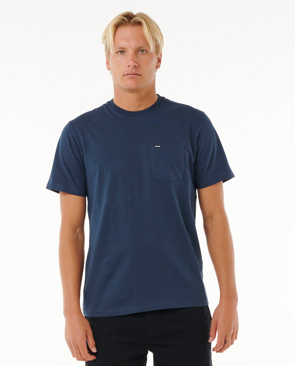 Rip Curl Men Plain Pocket Tee 0BTMTE