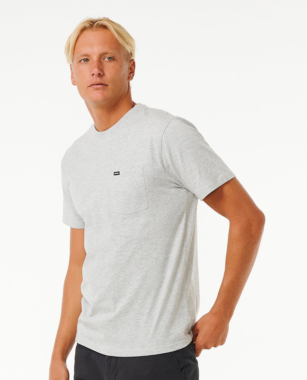 Rip Curl Men Plain Pocket Tee 0BTMTE