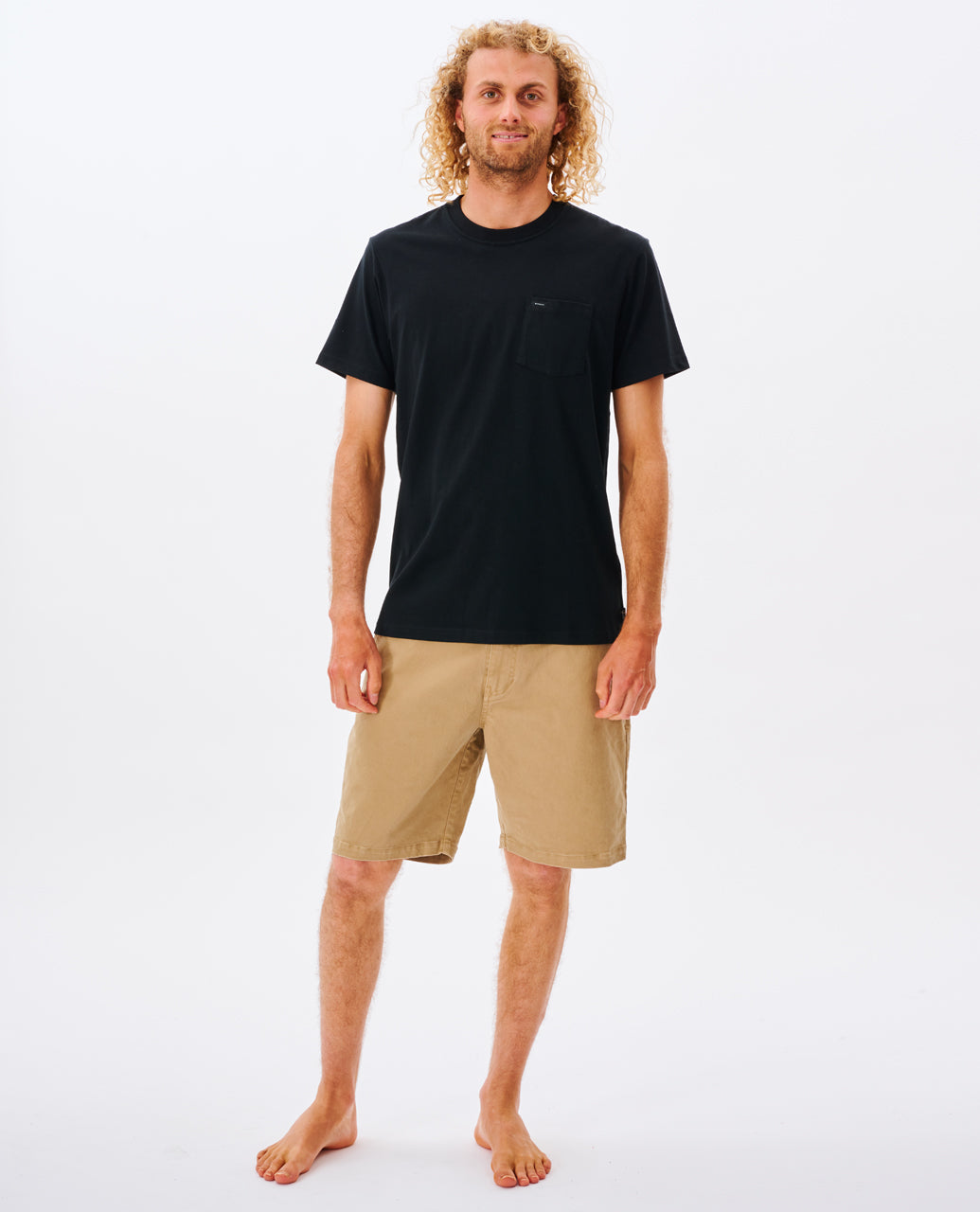 Rip Curl Men Plain Pocket Tee 0BTMTE