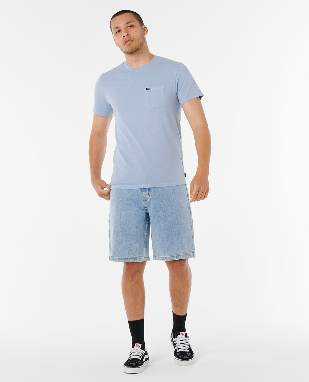 Rip Curl Men Plain Pocket Tee 0BTMTE