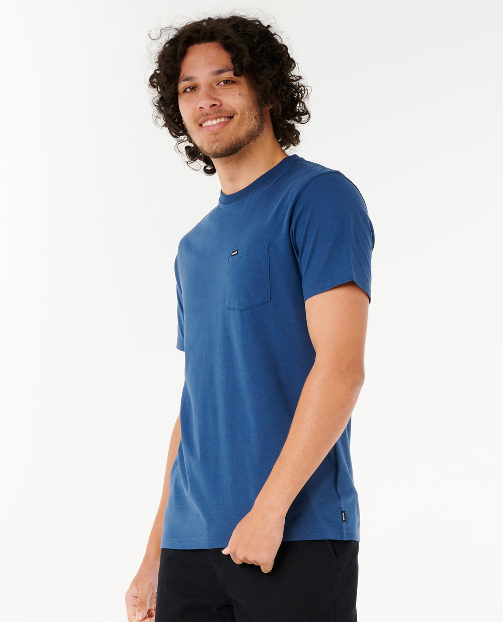 Rip Curl Men Plain Pocket Tee 0BTMTE