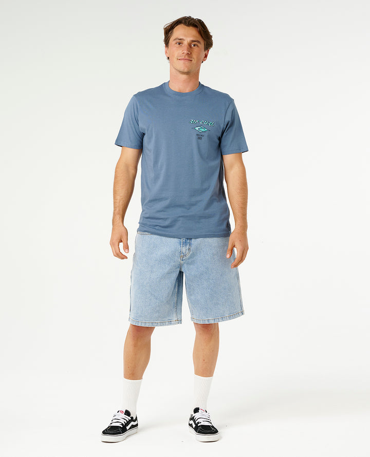 Rip Curl Men Fade Out Icon Tee 0CAMTE