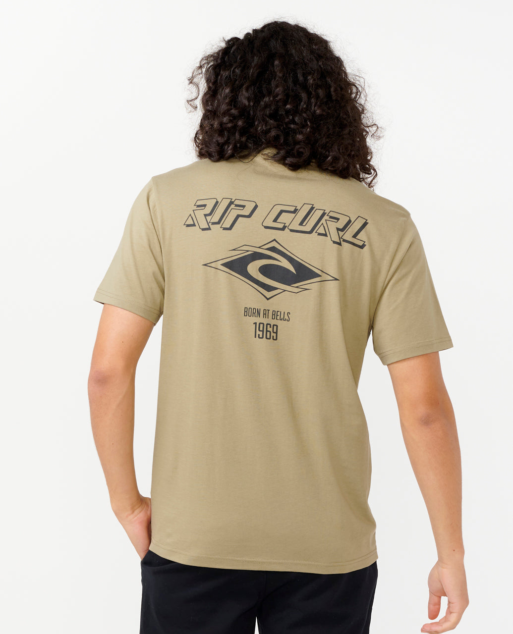 Rip Curl Men Fade Out Icon Tee 0CAMTE