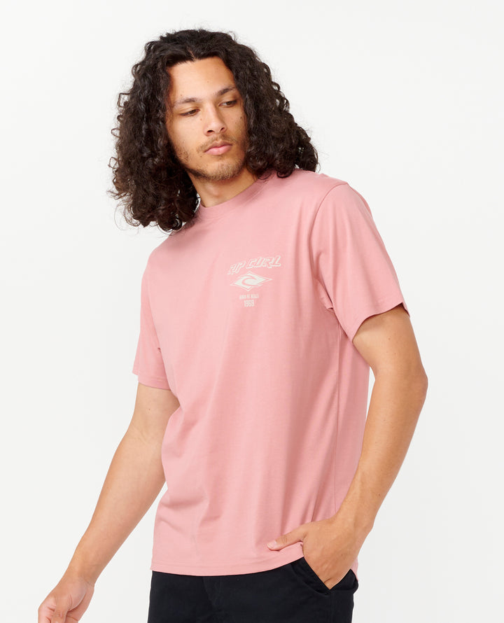 Rip Curl Men Fade Out Icon Tee 0CAMTE