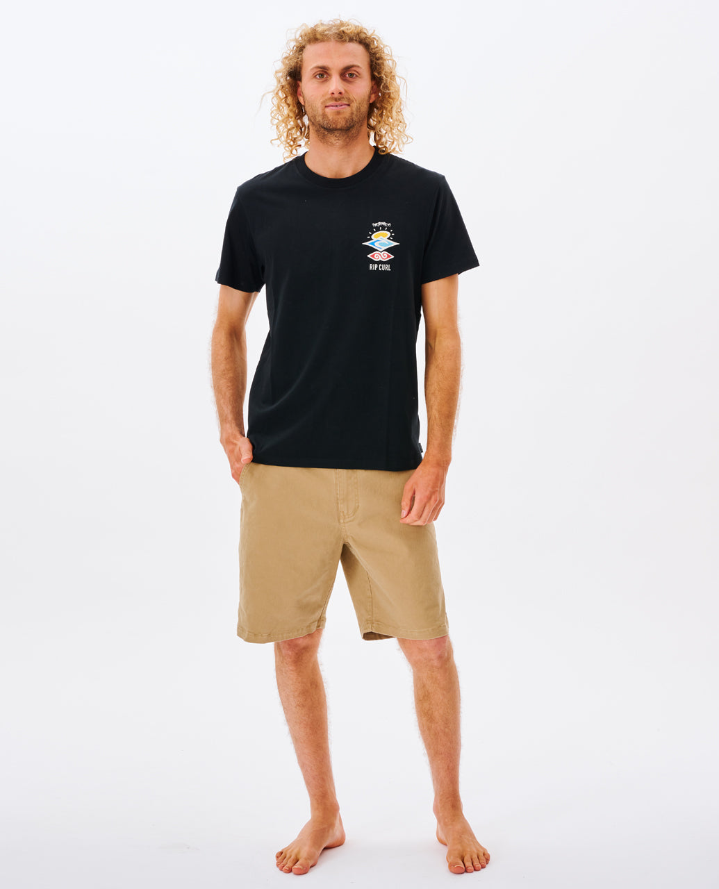 Rip Curl Men Search Icon Tee 0CBMTE