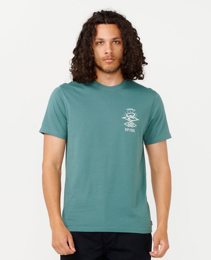 Rip Curl Men Search Icon Tee 0CBMTE