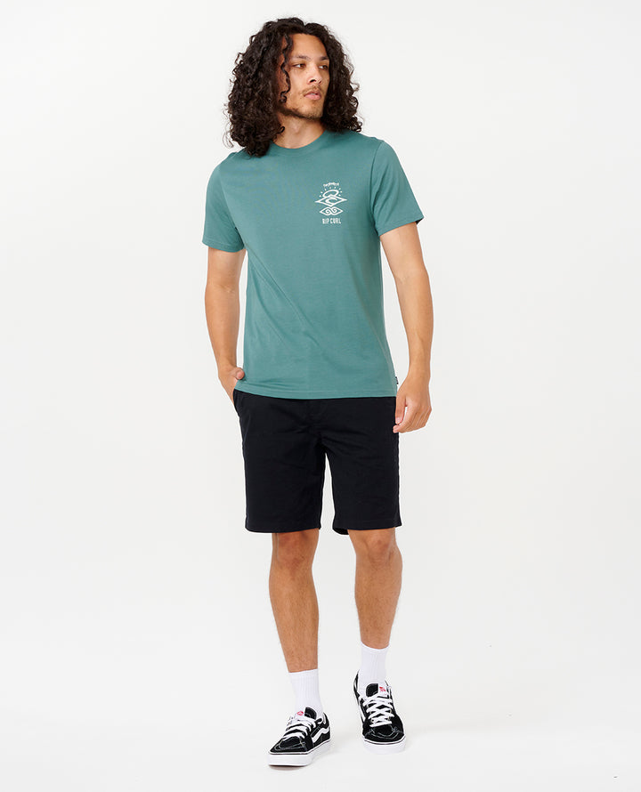 Rip Curl Men Search Icon Tee 0CBMTE