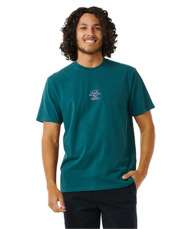 Rip Curl Men Searchers Embroidery Tee 0CTMTE