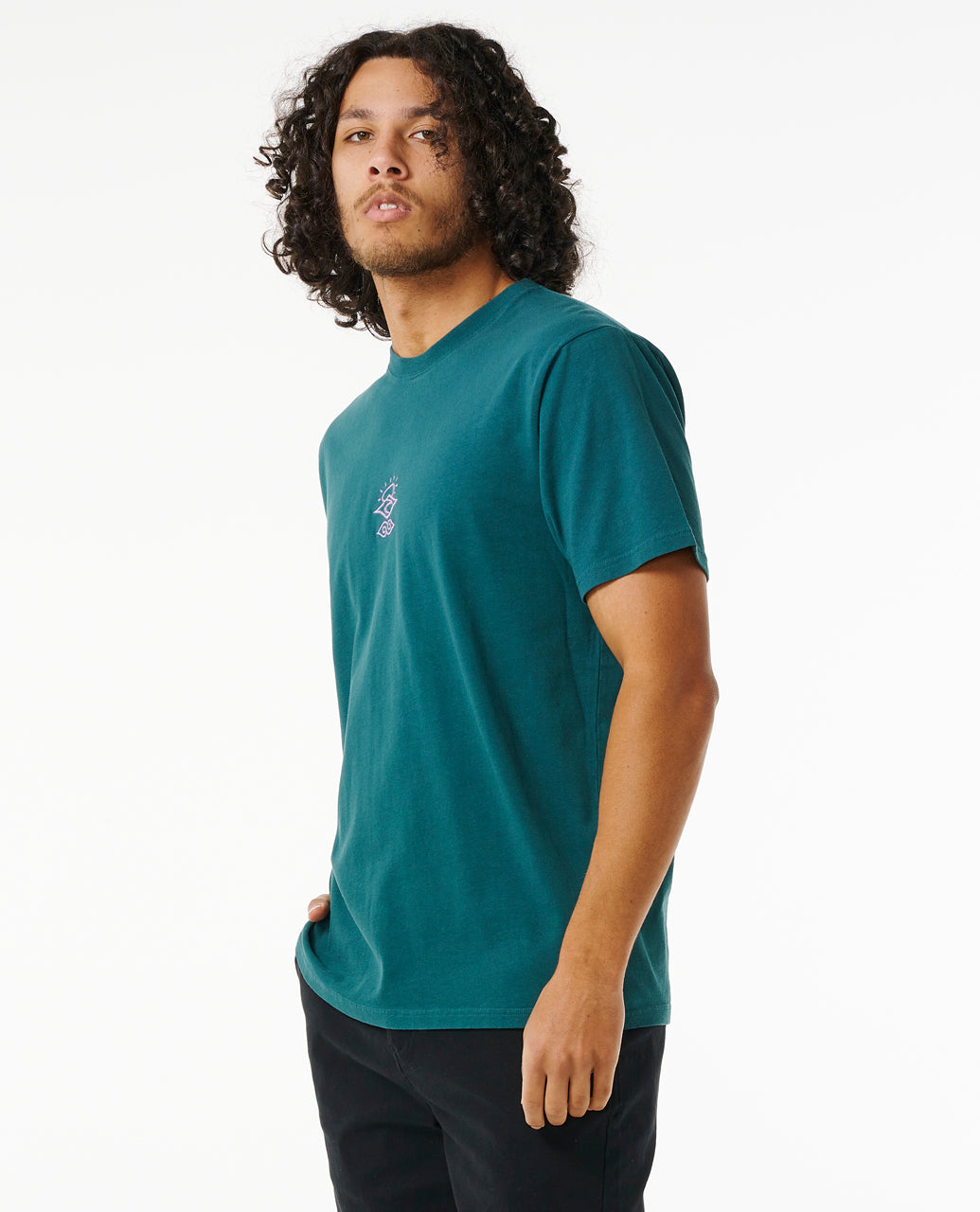 Rip Curl Men Searchers Embroidery Tee 0CTMTE