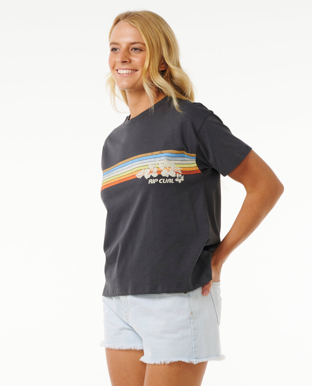 Rip Curl Women Hoffman Relaxed Tee 0D1WTE