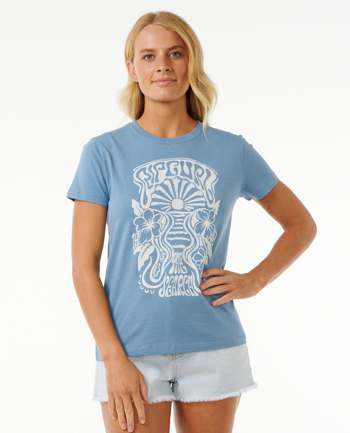 Rip Curl Women High Tide Psychic Standard Tee 0D7WTE