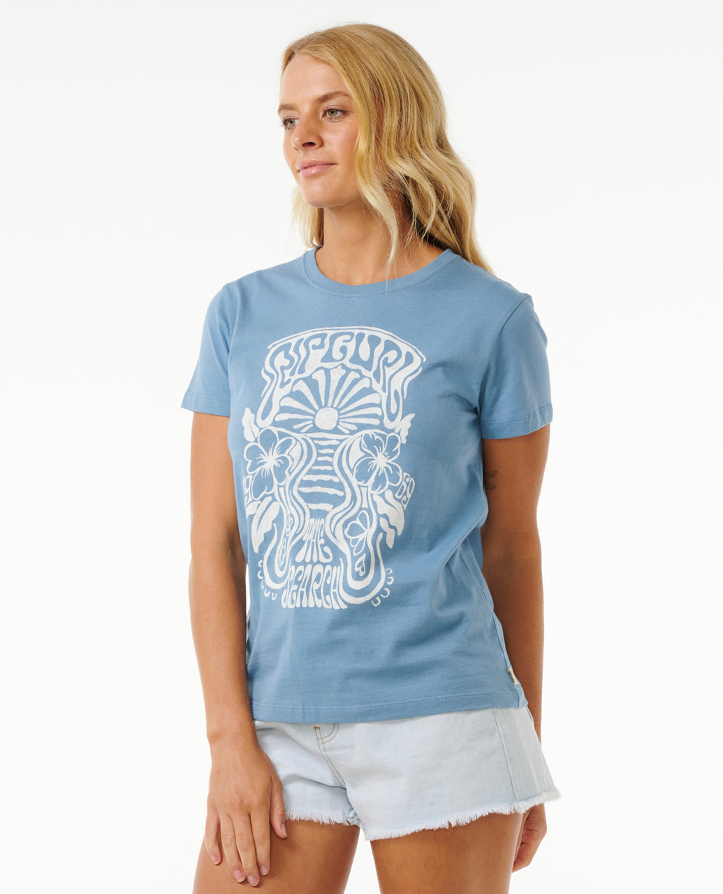 Rip Curl Women High Tide Psychic Standard Tee 0D7WTE