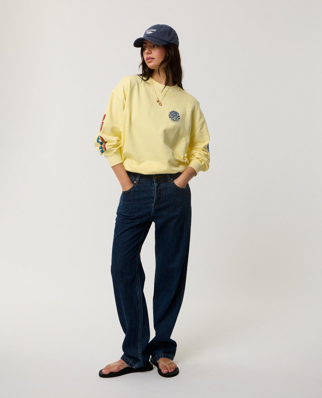 Rip Curl Women Sg Heritage Oversized Fleece 0EJWFL