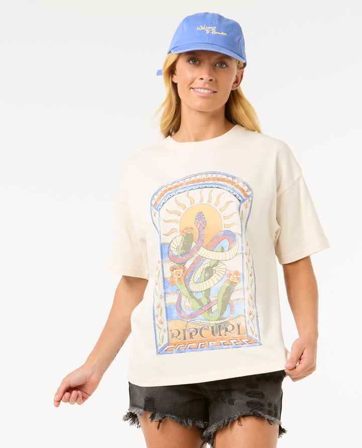 Rip Curl Women Luz Solar Heritage Tee 0F9WTE