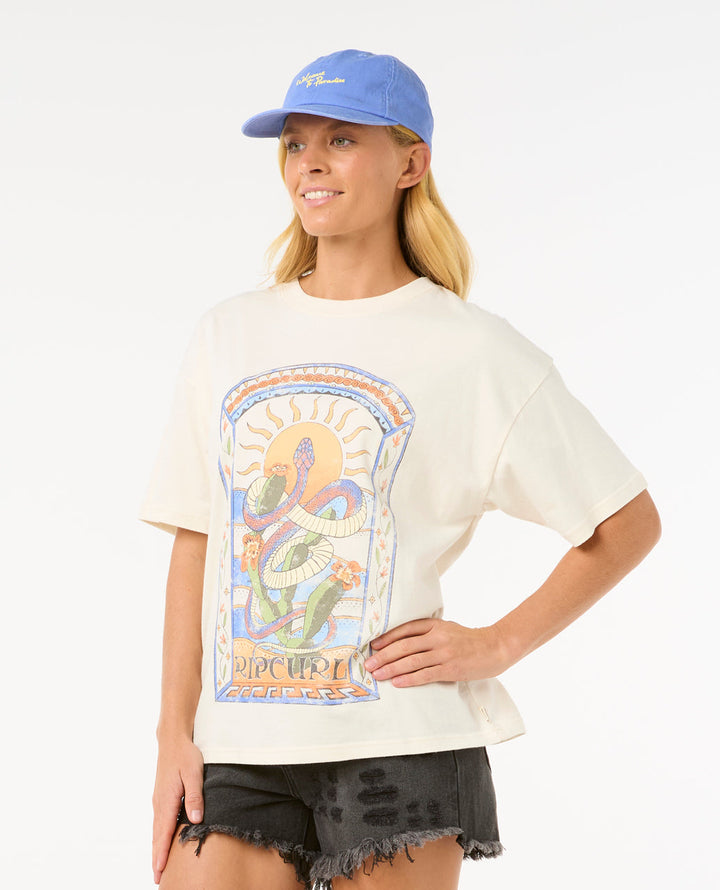 Rip Curl Women Luz Solar Heritage Tee 0F9WTE