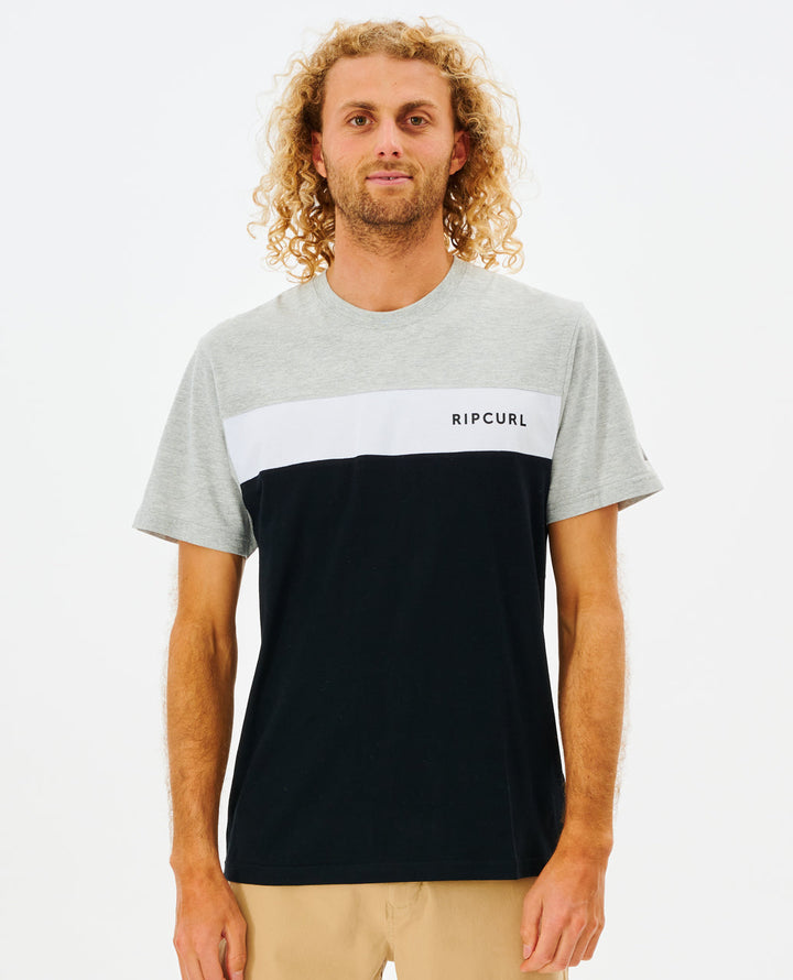 Rip Curl Men Undertow Panel Tee 0FUMTE