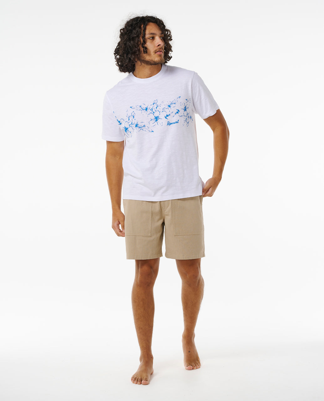 Rip Curl Men Aloha Hotel Lei Lei Tee 0G7MTE