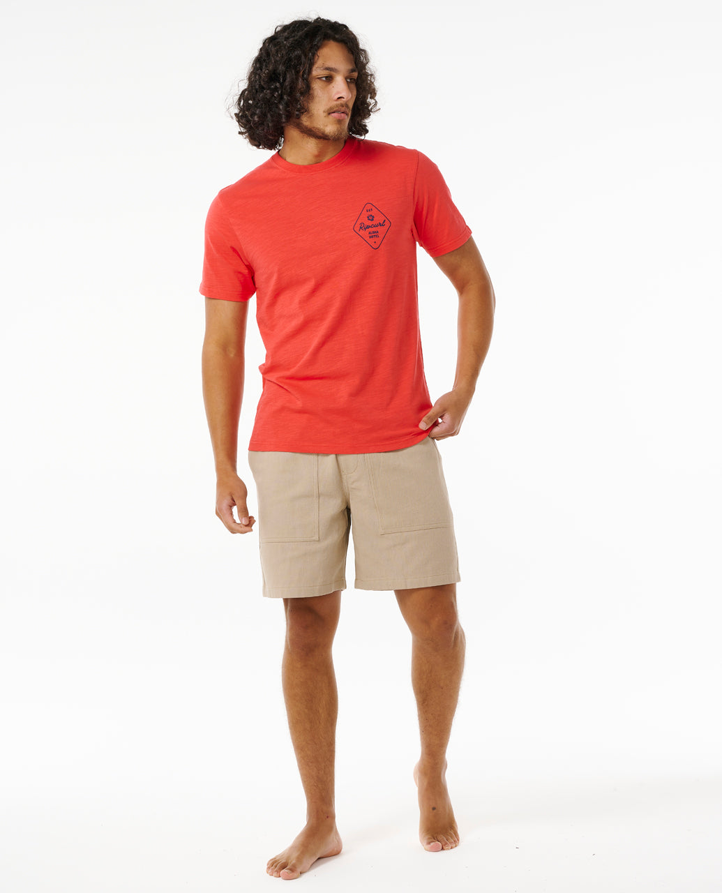 Rip Curl Men Aloha Hotel Drop In Tee 0GCMTE