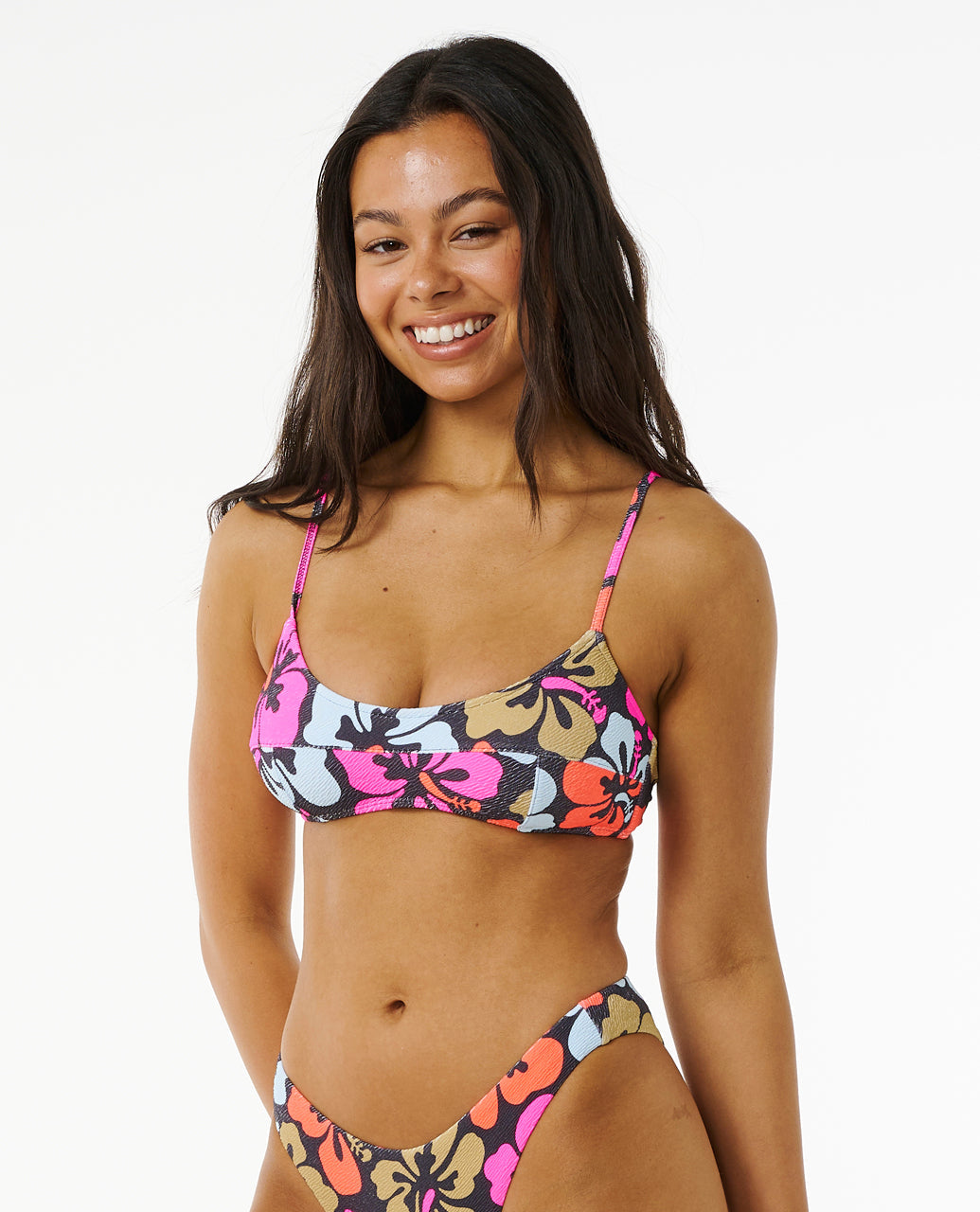 Rip Curl Women Hibiscus Heat Crop 0GQWSW