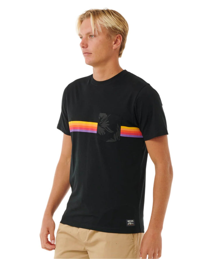 Rip Curl Men Surf Revival Hoffman Pocket Tee 0J7MTE