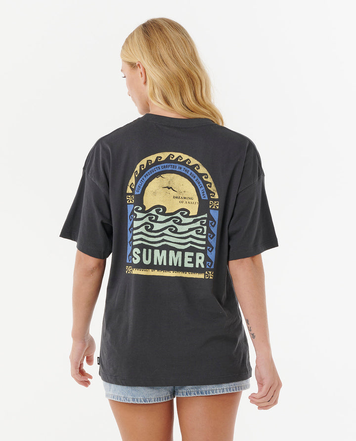 Rip Curl Women Summer Heritage Tee 0JNWTE