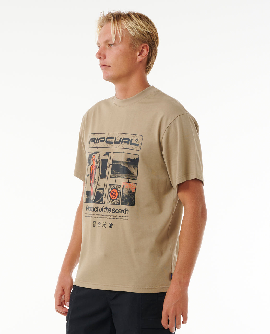 Rip Curl Men Search Exploration Tee 0JPMTE