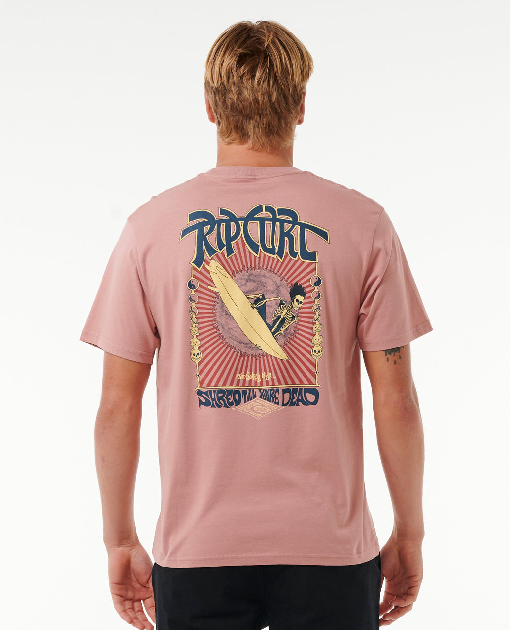 Rip Curl Men Shred Till Dead Tee 0JQMTE