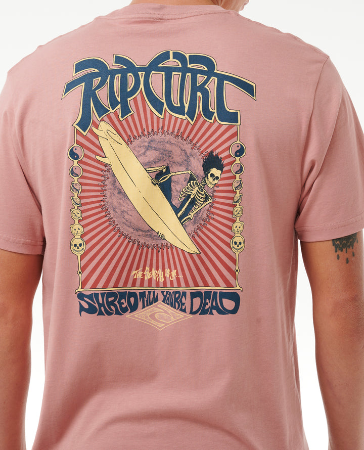 Rip Curl Men Shred Till Dead Tee 0JQMTE