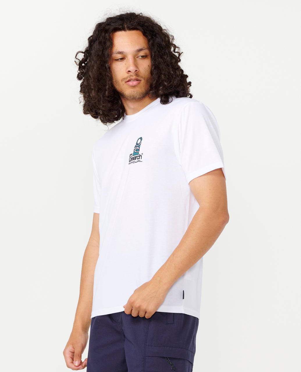 Rip Curl Men Vaporcool Search Stack Tee 0K5MTE