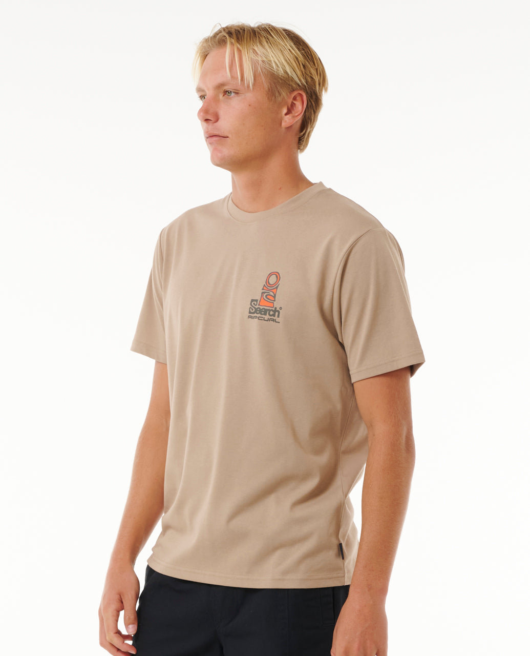 Rip Curl Men Vaporcool Search Stack Tee 0K5MTE