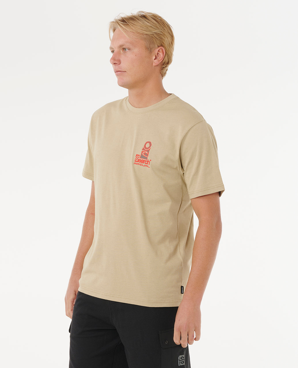 Rip Curl Men Vaporcool Search Stack Tee 0K5MTE