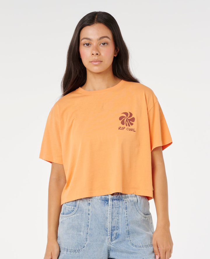 Rip Curl Women Shore Break Crop Tee 0KPWTE