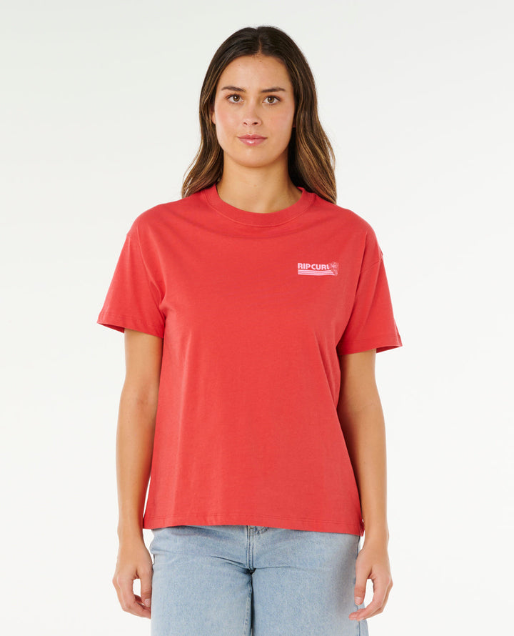 Rip Curl Women Ocean Break Relaxed Tee 0MGWTE