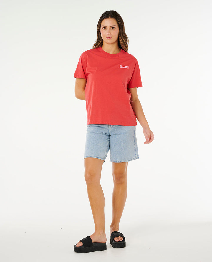Rip Curl Women Ocean Break Relaxed Tee 0MGWTE